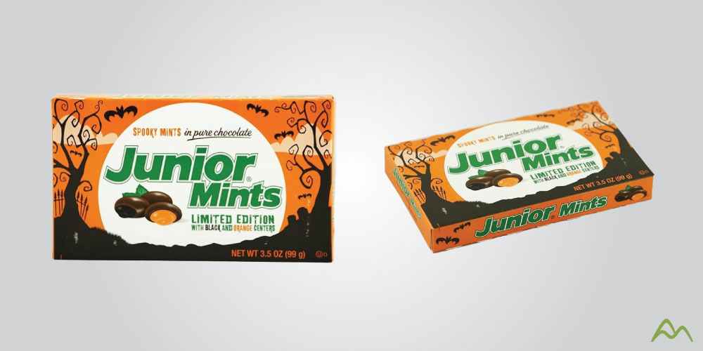 Halloween-themed Junior Mints